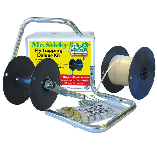 Sticky Roll Fly Tape 600' Deluxe Kit w/ Hardware