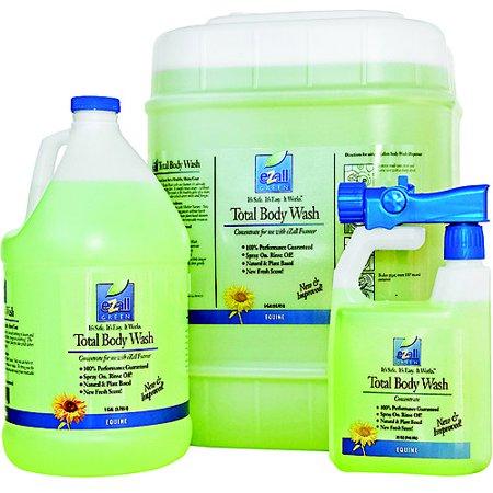 eZall® Total Body Wash Green, 32 oz. Travel Size
